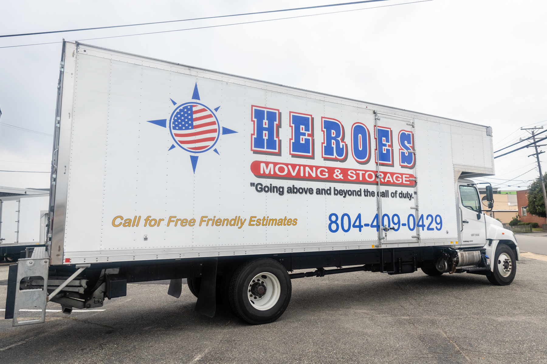 Heroes Moving Storage Truck 